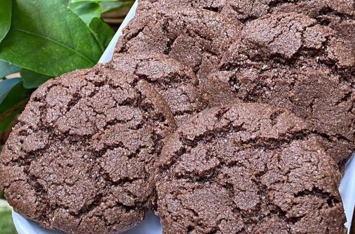 Cookies de mistura pronta para bolo