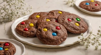 Cookies de mistura pronta para bolo