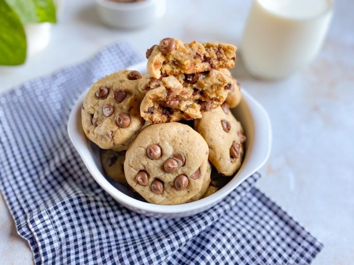 Cookies fáceis prontos para consumo.