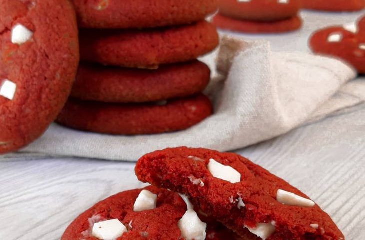 Cookies red velvet⁣