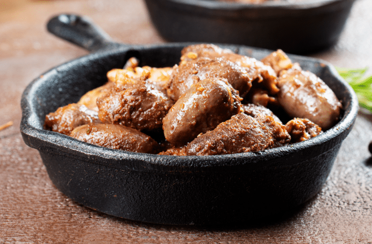 Coração de frango na airfryer