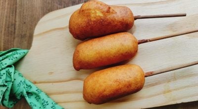 Corn dog fácil