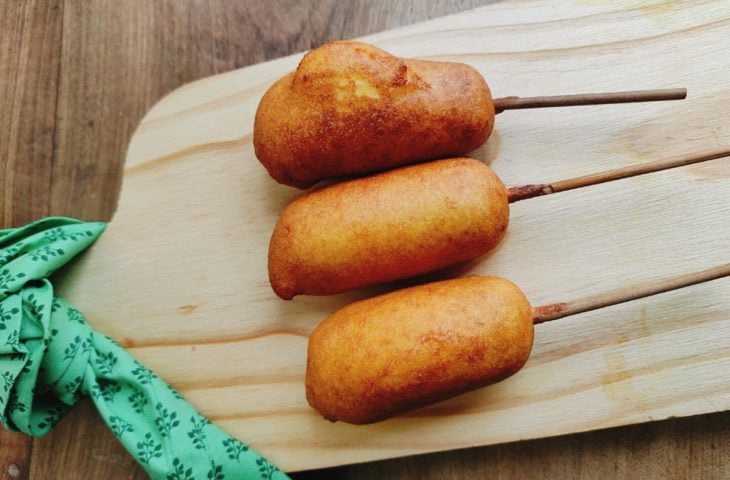 Corn dog fácil