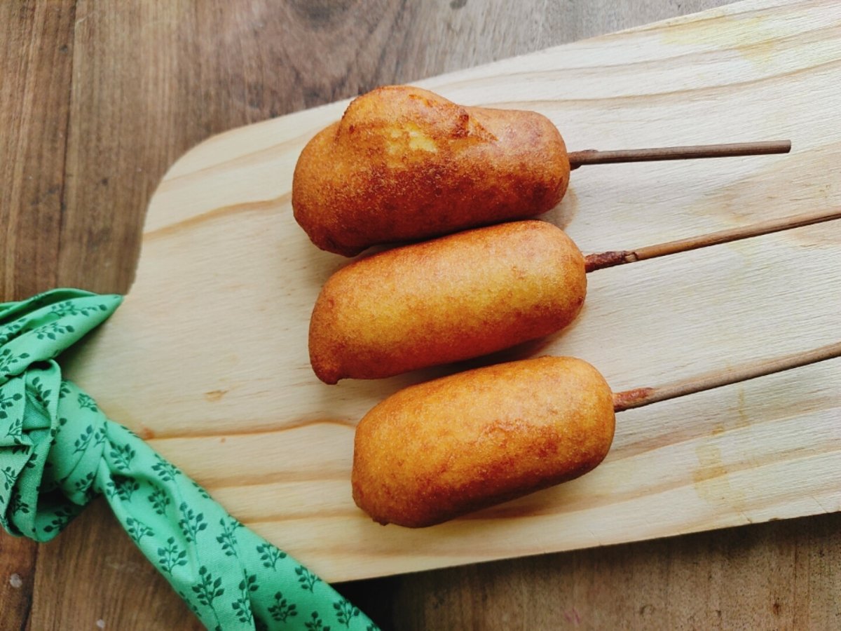 Corn dog fácil