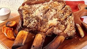 Costela assada no forno