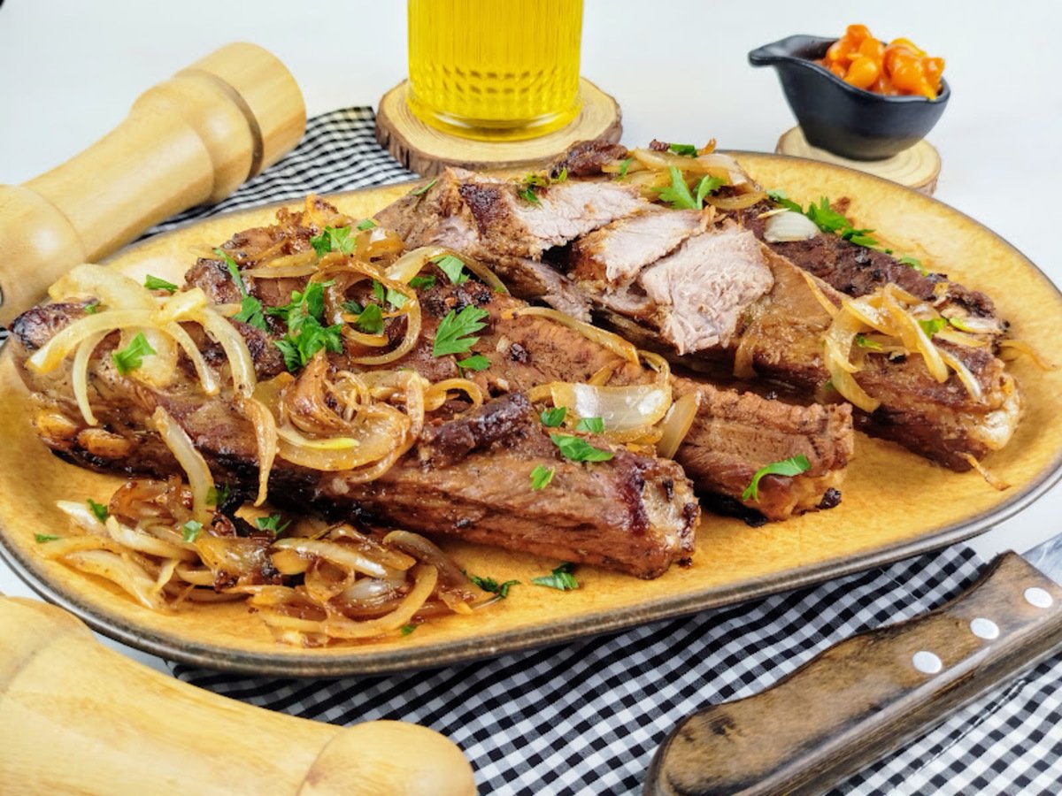 Costelinha de porco fácil