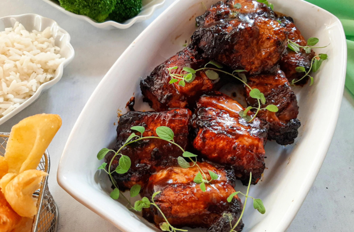 Costelinha de porco na airfryer