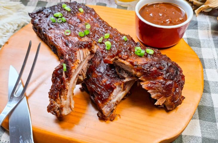 Costelinha no barbecue