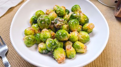 Couve-de-bruxelas refogada