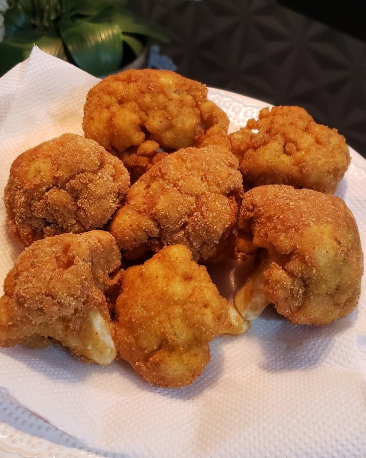 Couve-flor à milanesa