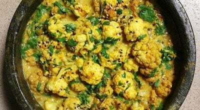 Couve-flor ao curry