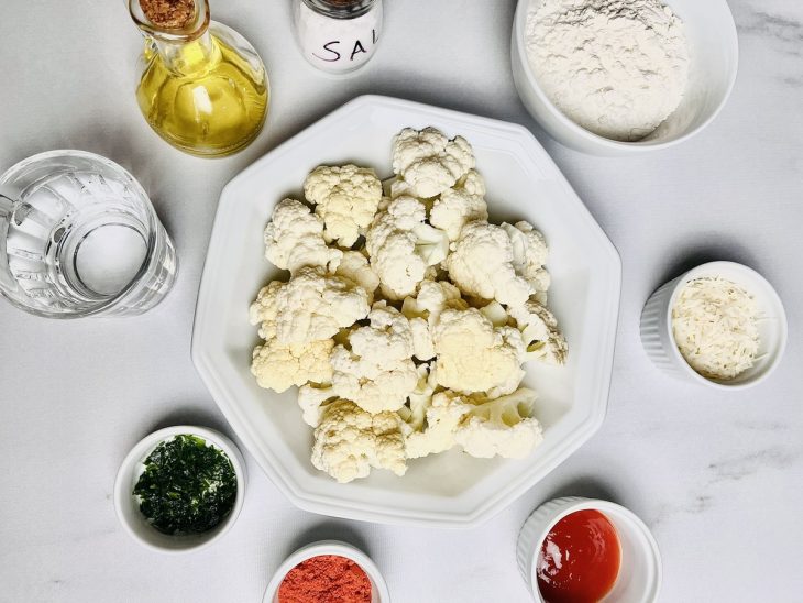 Ingredientes da receita.
