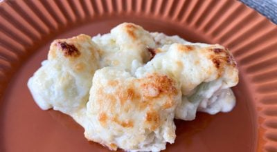 Couve-flor gratinada fácil