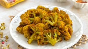 Couve-flor na air fryer