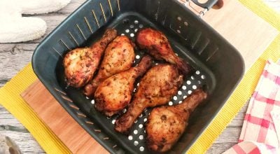 Coxa de frango na airfryer