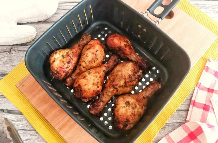 Coxa de frango na airfryer