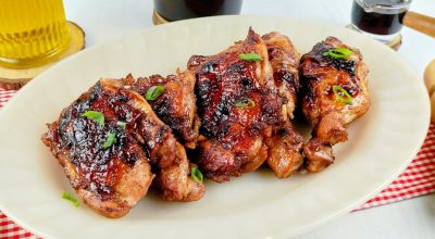 Coxa e sobrecoxa assada