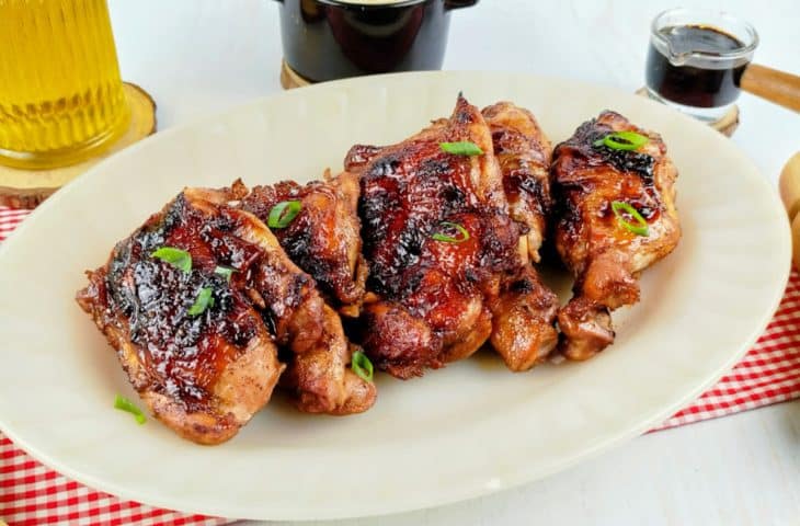 Coxa e sobrecoxa assada