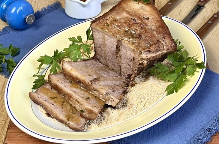 Coxão duro na panela de pressão