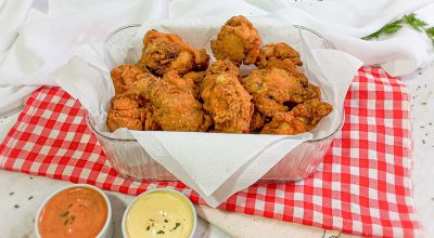 Coxinha da asa empanada
