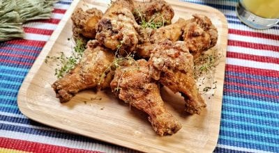 Coxinha da asa na airfryer