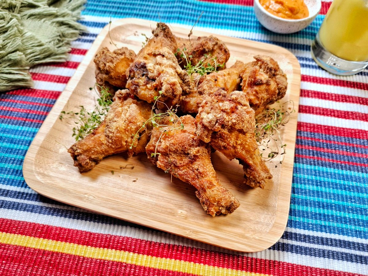 Coxinha da asa na airfryer
