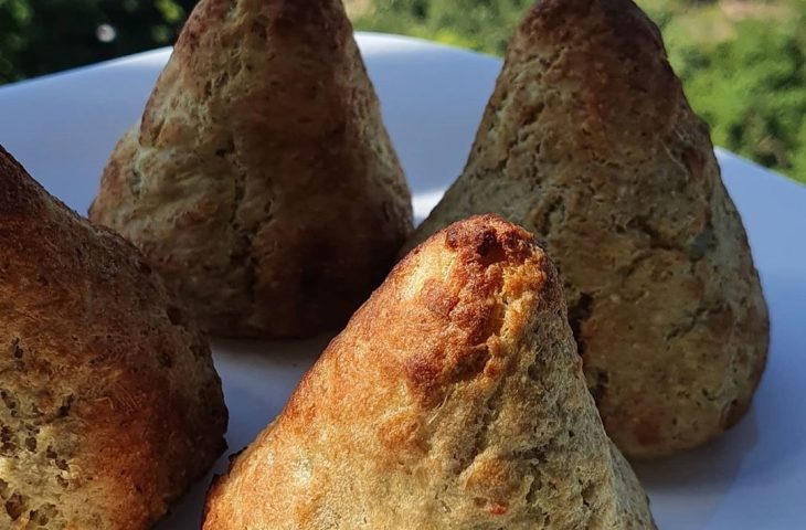 Coxinha de batata doce