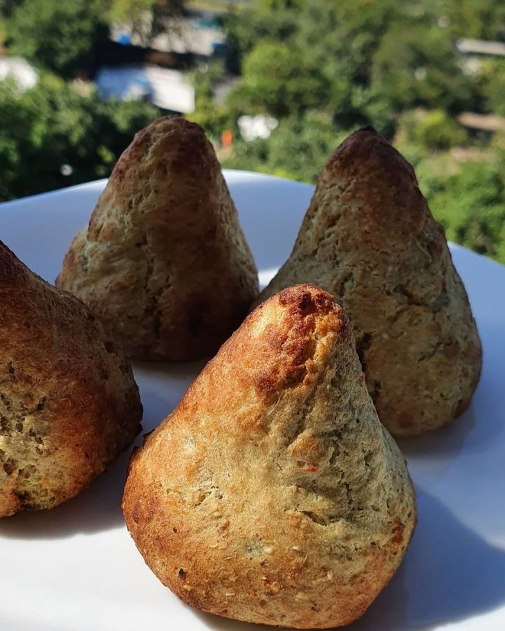 Coxinha de batata doce