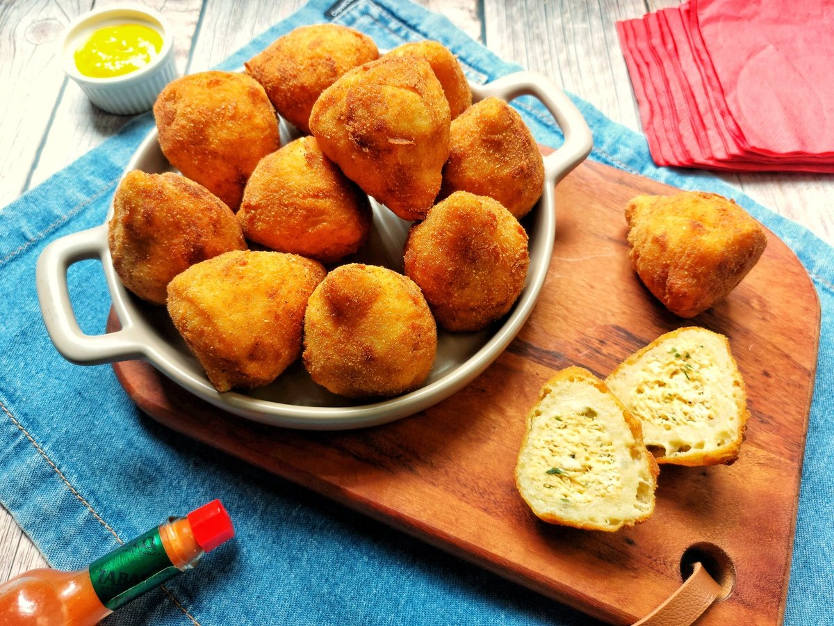 Coxinha de batata-doce