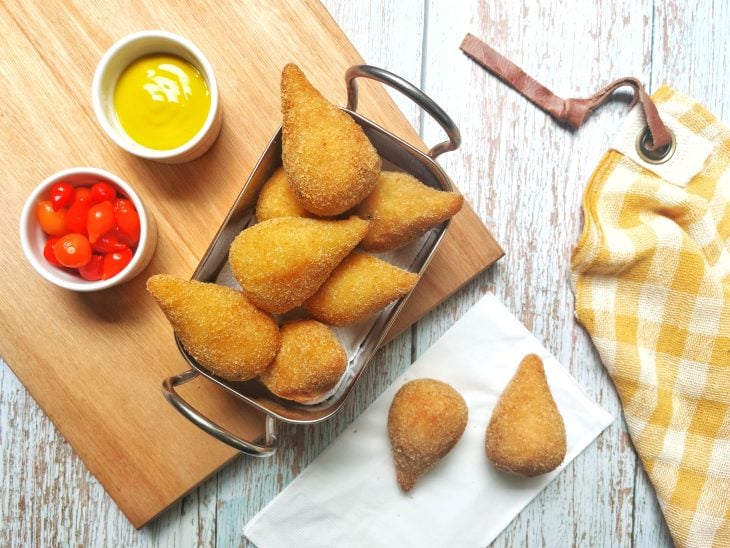 Coxinha de frango com Catupiry - Passo a Passo