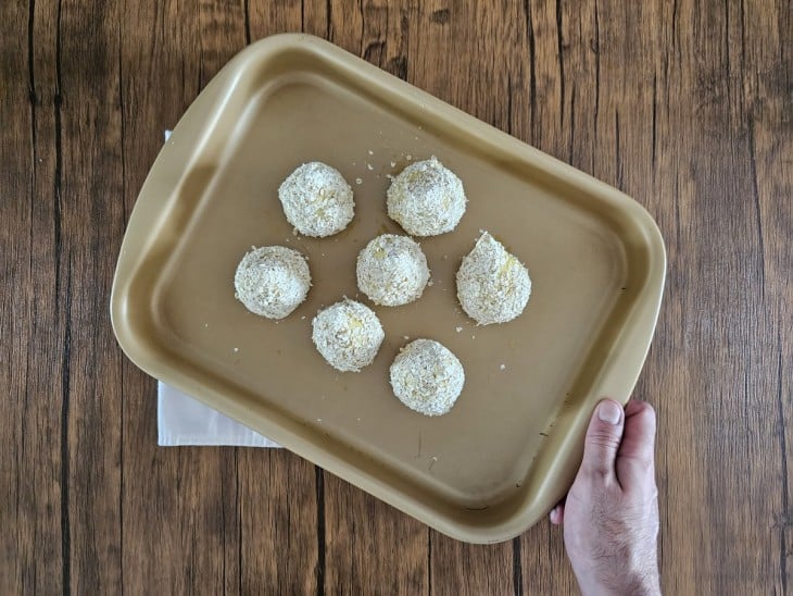 Coxinha fit fácil - Passo a Passo