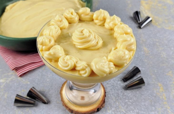 Creme belga sem ovo