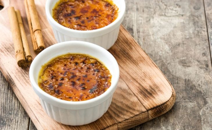 Crème brûlée de café