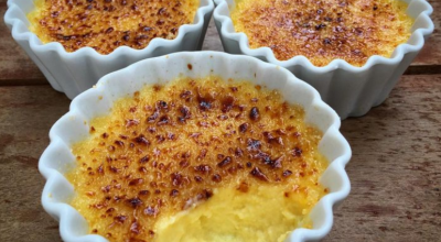 Crème brûlée de milho verde