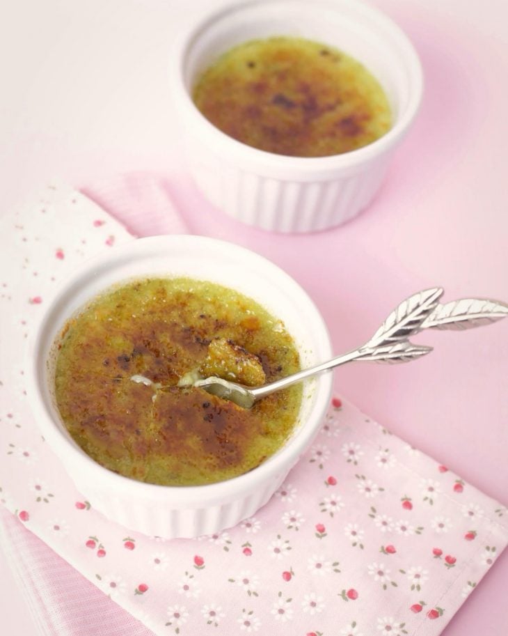 Crème brûlée de pistache