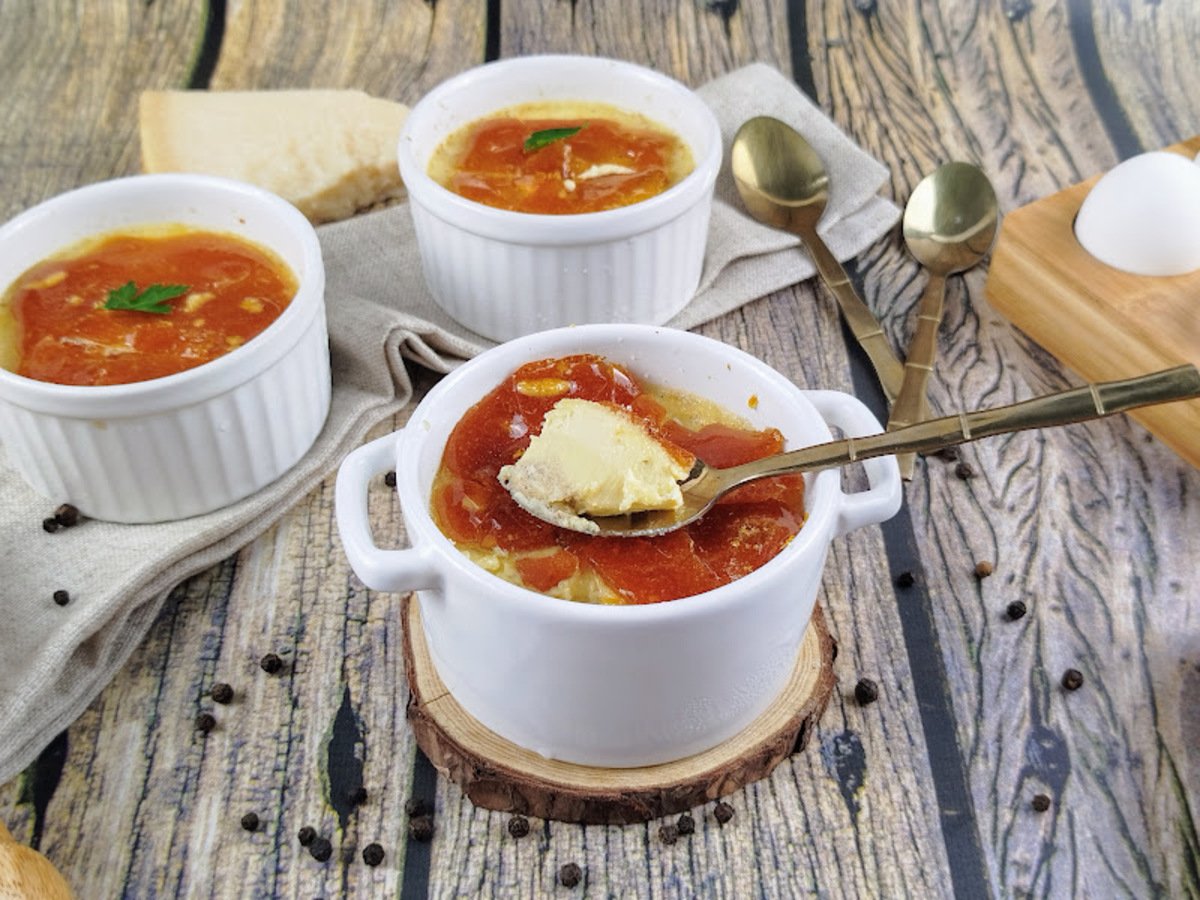 Crème brûlée salgado
