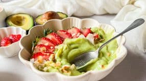 Creme de abacate fit