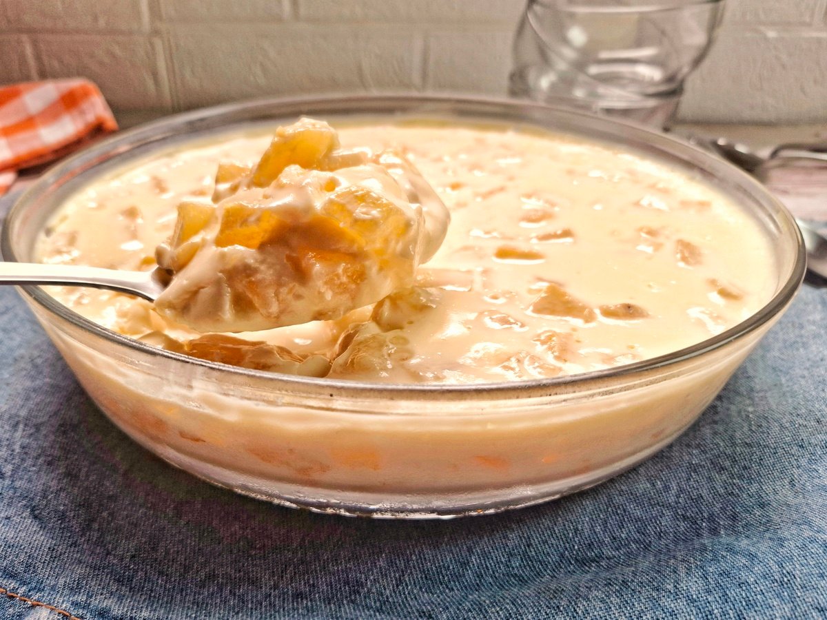 Creme de abacaxi