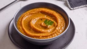 Creme de abóbora cabotiá