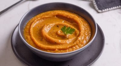 Creme de abóbora cabotiá
