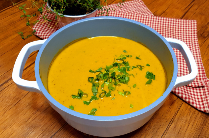 Creme de abóbora com especiarias