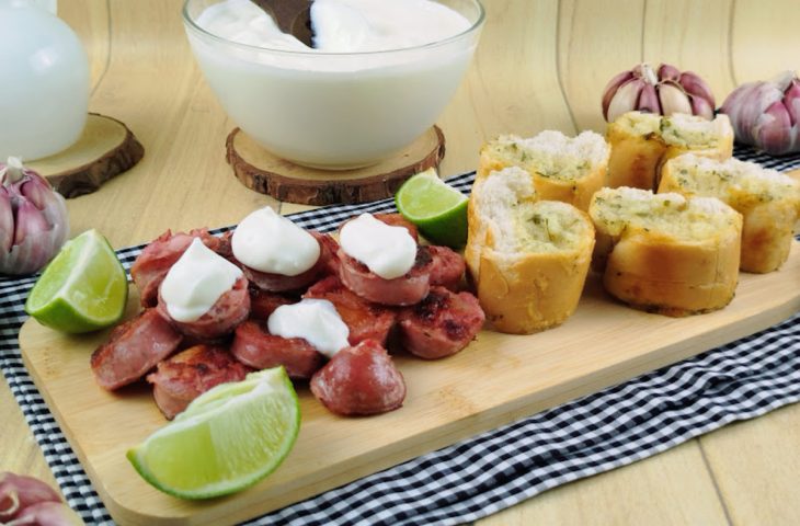 Creme de alho para churrasco