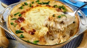 Creme de batatas com carne