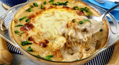 Creme de batatas com carne