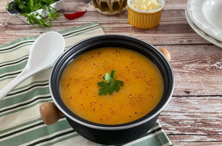 Creme de cenoura com batata