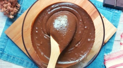 Creme de chocolate para recheio de bolo