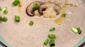 Creme de cogumelos