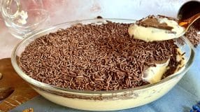 Creme de cupuaçu com chocolate