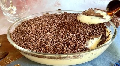 Creme de cupuaçu com chocolate