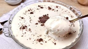 Creme de cupuaçu com leite em pó
